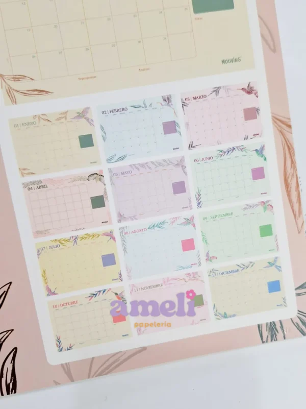 Calendario 2026 Boho Mooving - Imagen 5