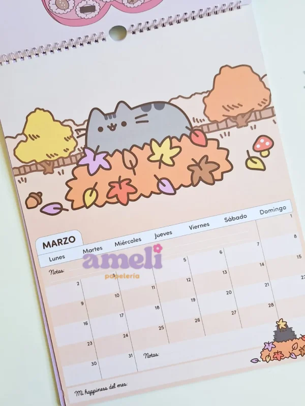 Calendario Mooving Pusheen - Imagen 3