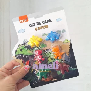 Crayones Brw Dinosaurios x 6