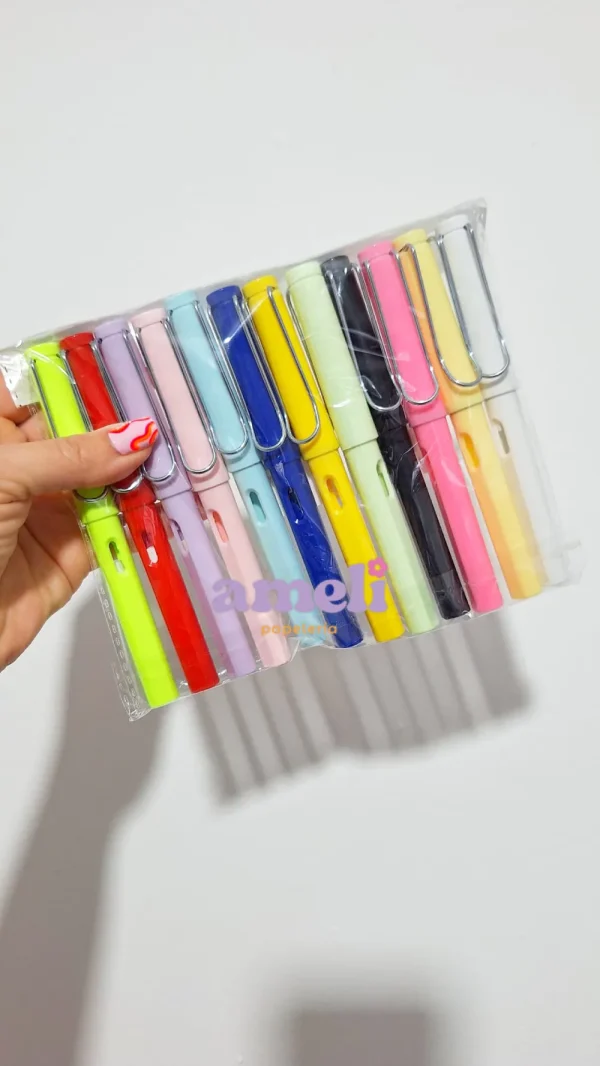 Lápices de colores infinitos con goma, pack de 12 - Imagen 3