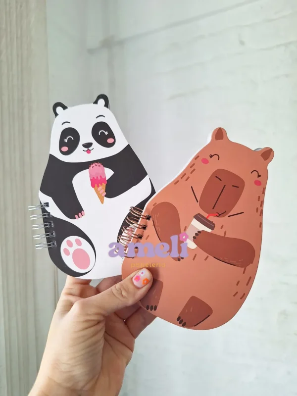 Libreta Brw super tapa dura animales