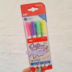 Marcadores outliner Mp pastel