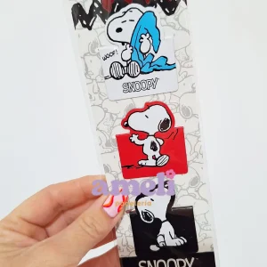 Marcadores de libros magnéticos blister x3 Snoopy