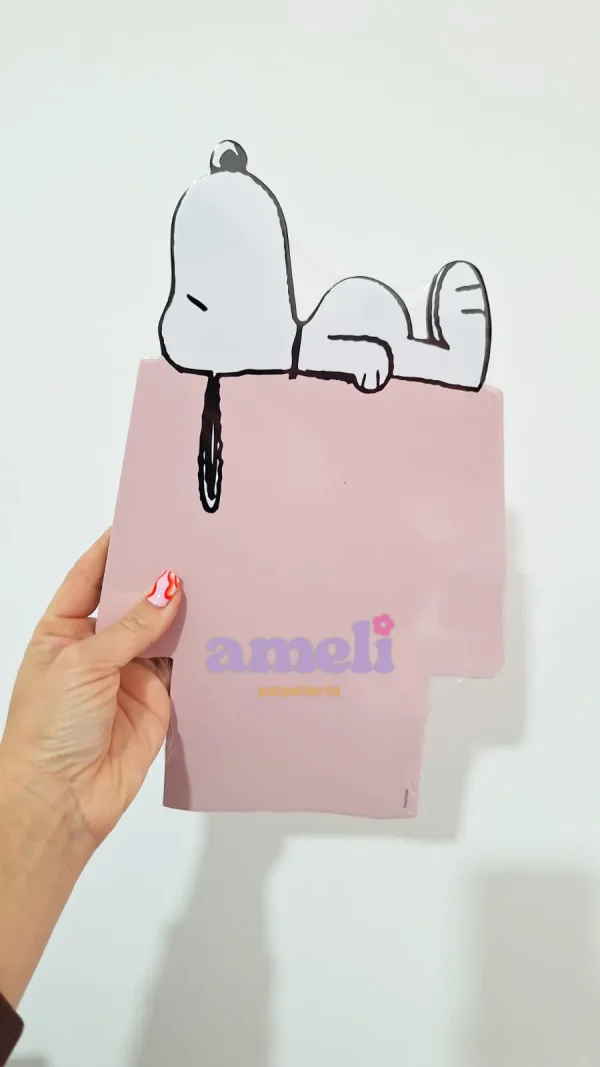 Pizarra imantada snoopy 21x31cm con marcador
