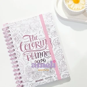 Agenda Mooving 2026 Semanal Coloring