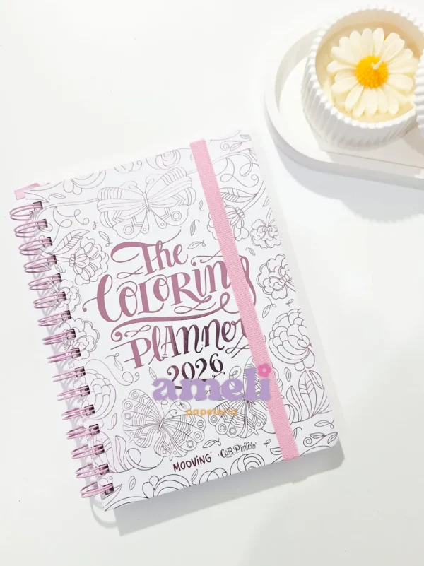 Agenda Mooving 2026 Semanal Coloring