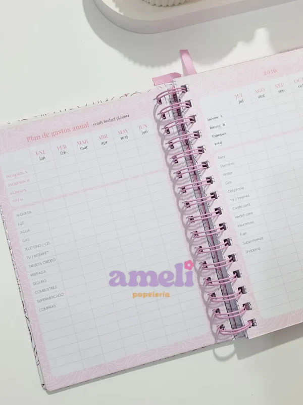 Agenda Mooving 2026 Semanal Coloring - Imagen 4