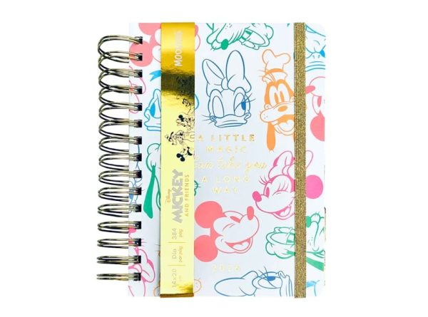 Agenda Mooving 2026 diaria Mickey & Friends
