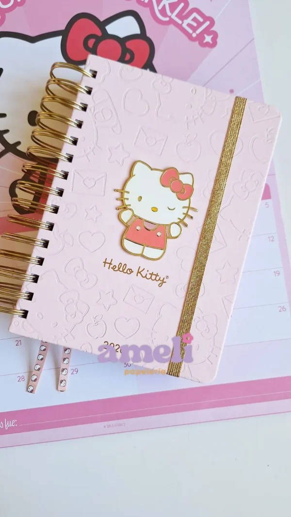 Agenda Mooving 2026 diaria Hello Kitty