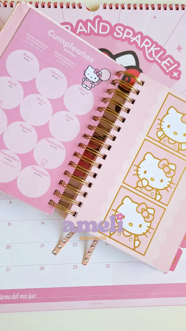 Agenda Mooving 2026 diaria Hello Kitty - Imagen 12
