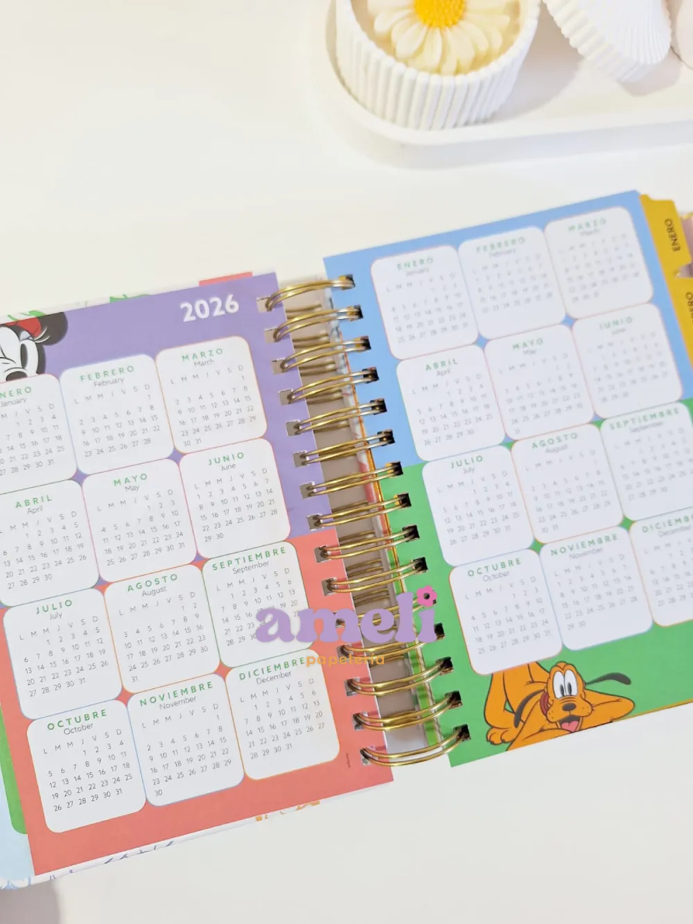 Agenda Mooving 2026 diaria Mickey & Friends - Imagen 11