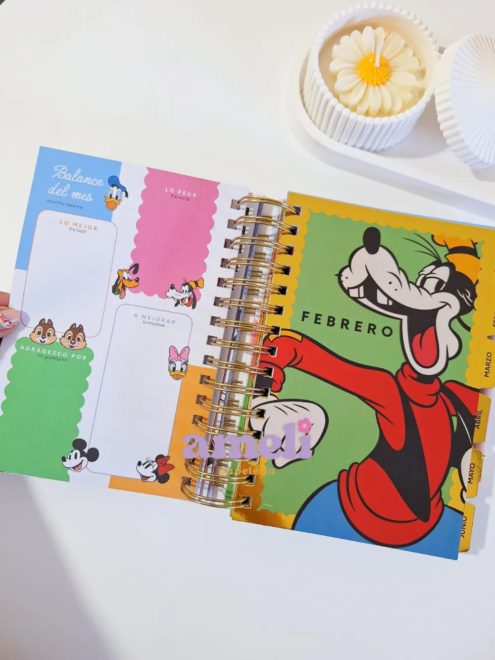 Agenda Mooving 2026 diaria Mickey & Friends - Imagen 18