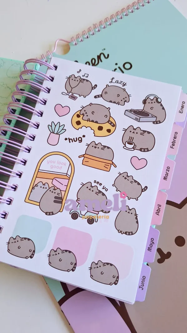Agenda Mooving 2026 diaria Pusheen - Imagen 3