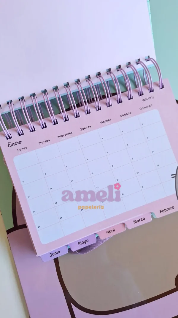 Agenda Mooving 2026 diaria Pusheen - Imagen 6