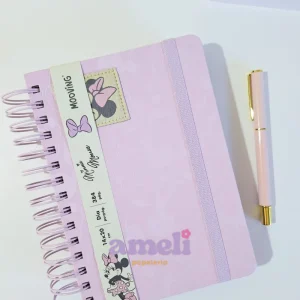 Agenda Mooving 2026 diaria Minnie Mouse