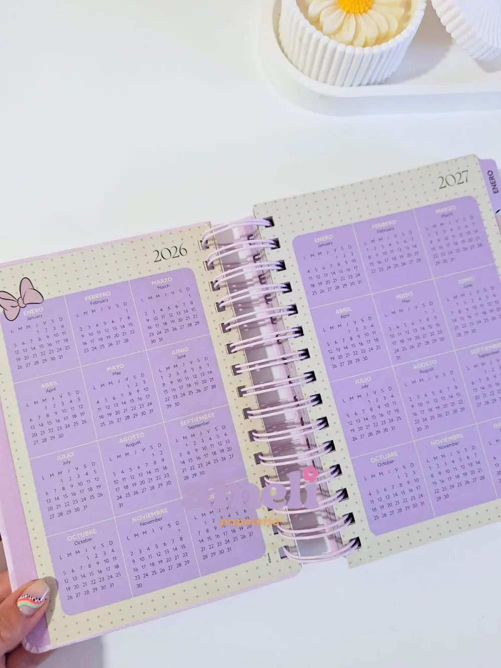 Agenda Mooving 2026 diaria Minnie Mouse - Imagen 5