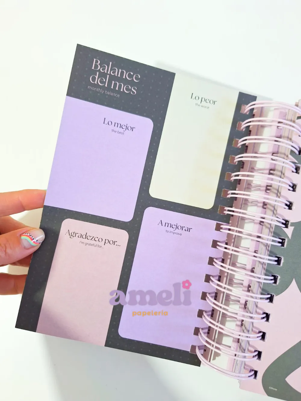 Agenda Mooving 2026 diaria Minnie Mouse - Imagen 10