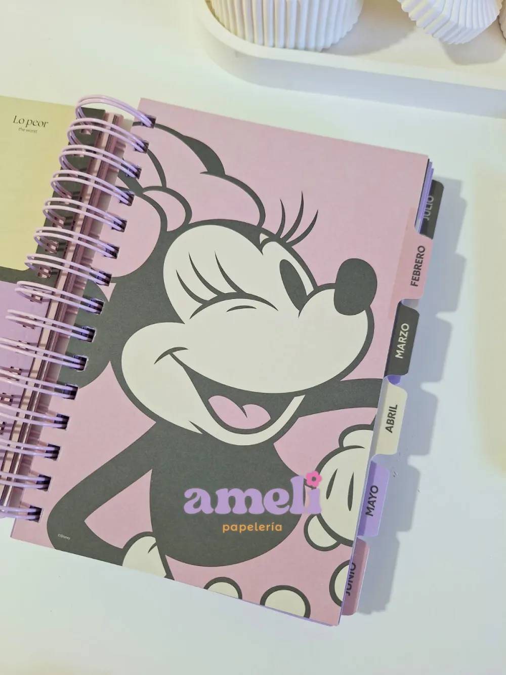 Agenda Mooving 2026 diaria Minnie Mouse - Imagen 11
