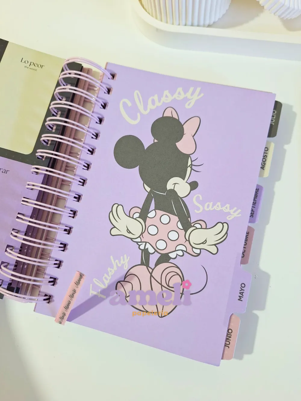 Agenda Mooving 2026 diaria Minnie Mouse - Imagen 12