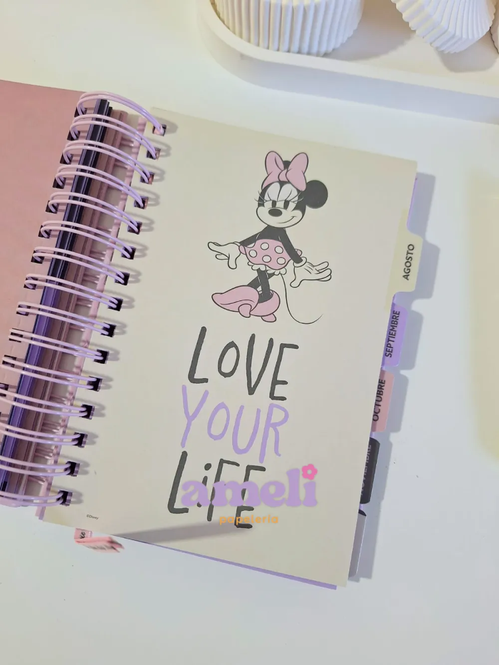 Agenda Mooving 2026 diaria Minnie Mouse - Imagen 13