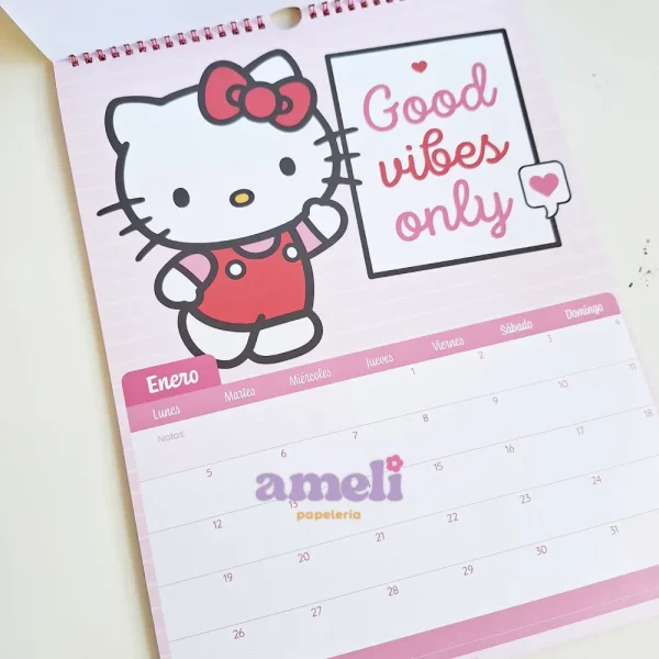 Calendario Mooving Hello Kitty - Imagen 3