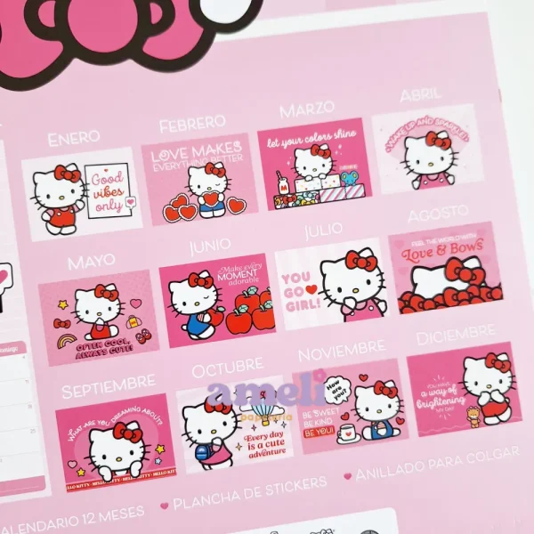 Calendario Mooving Hello Kitty - Imagen 5