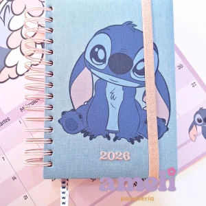 Agenda Mooving 2026 diaria Stitch