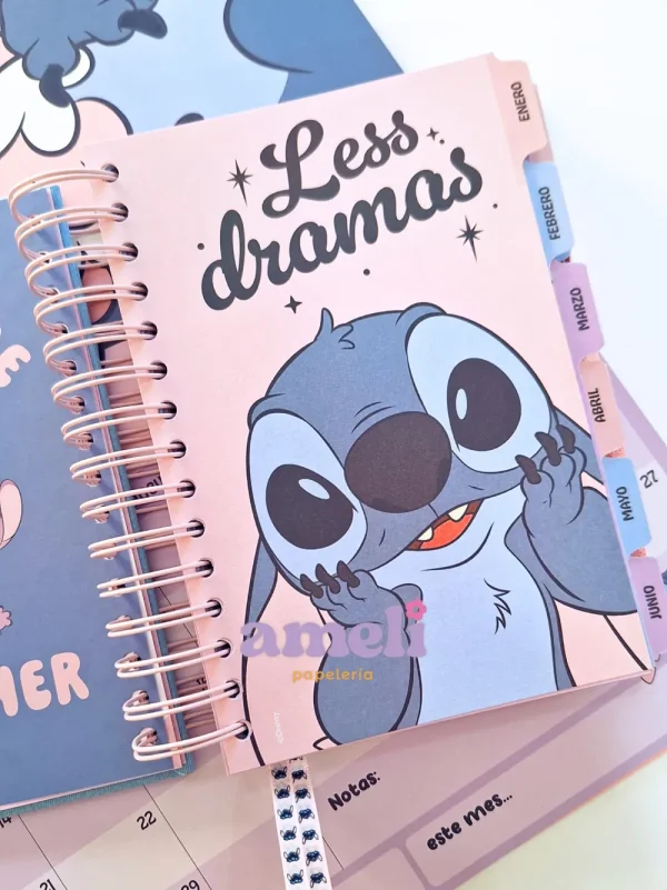 Agenda Mooving 2026 diaria Stitch - Imagen 6