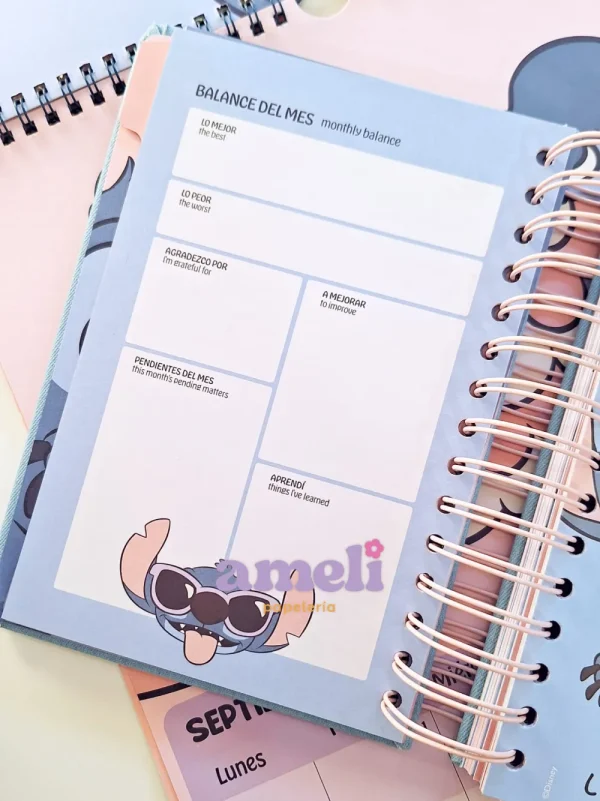 Agenda Mooving 2026 diaria Stitch - Imagen 17