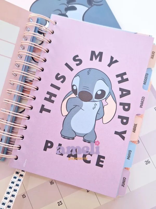 Agenda Mooving 2026 diaria Stitch - Imagen 15