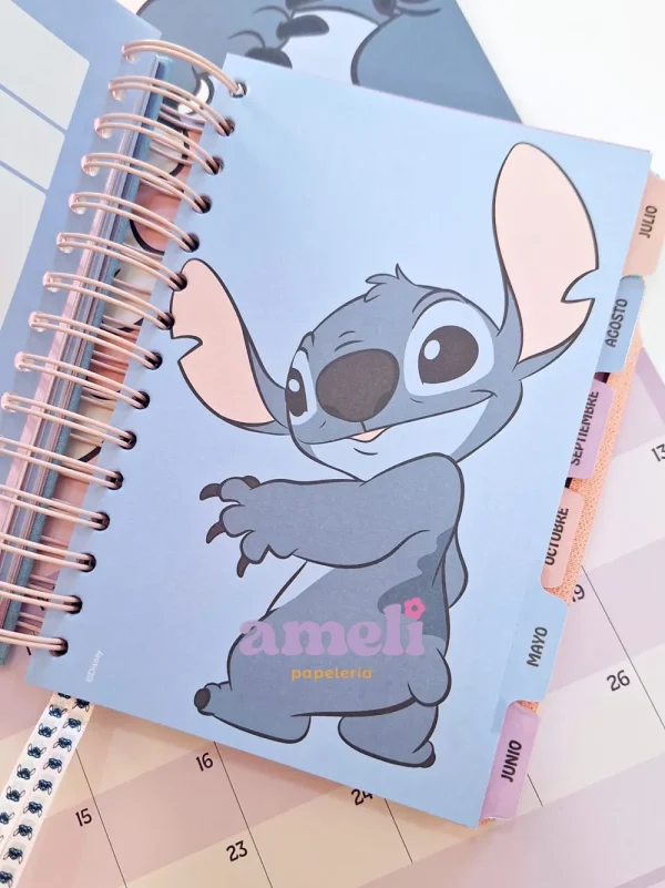 Agenda Mooving 2026 diaria Stitch - Imagen 13