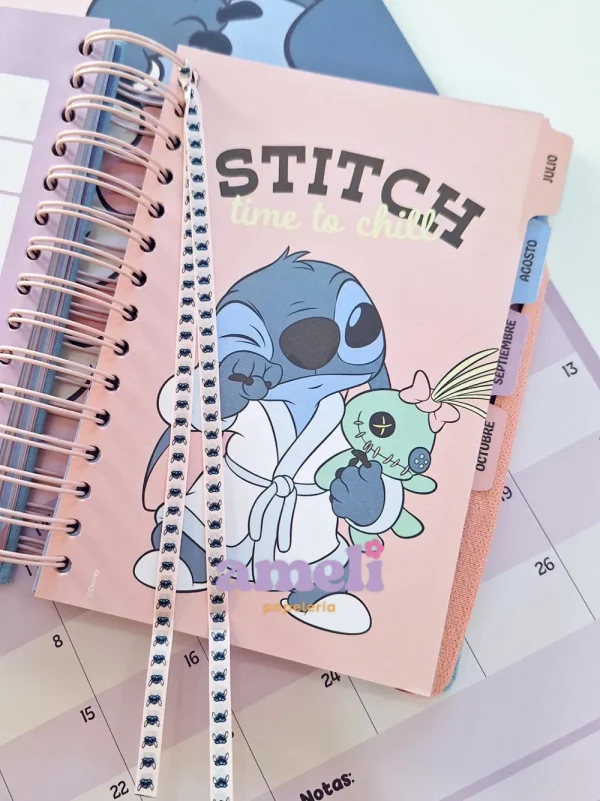 Agenda Mooving 2026 diaria Stitch - Imagen 10