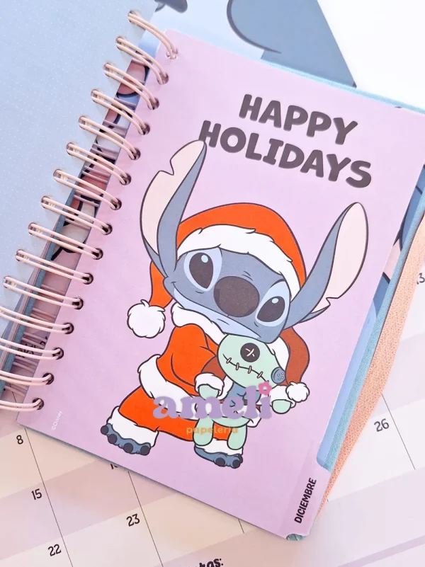 Agenda Mooving 2026 diaria Stitch - Imagen 9