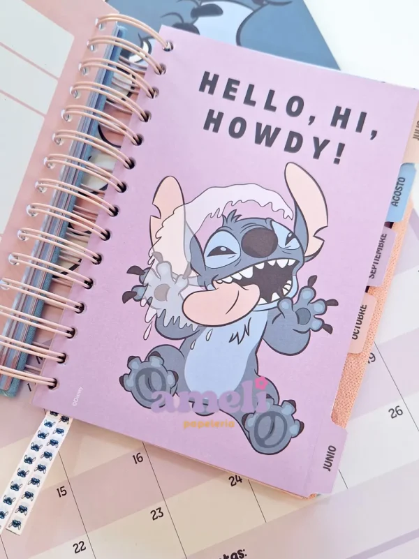 Agenda Mooving 2026 diaria Stitch - Imagen 8