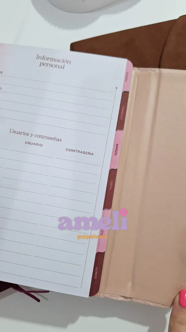 AGENDA PREMIUM CHIC SEMANAL - Imagen 12