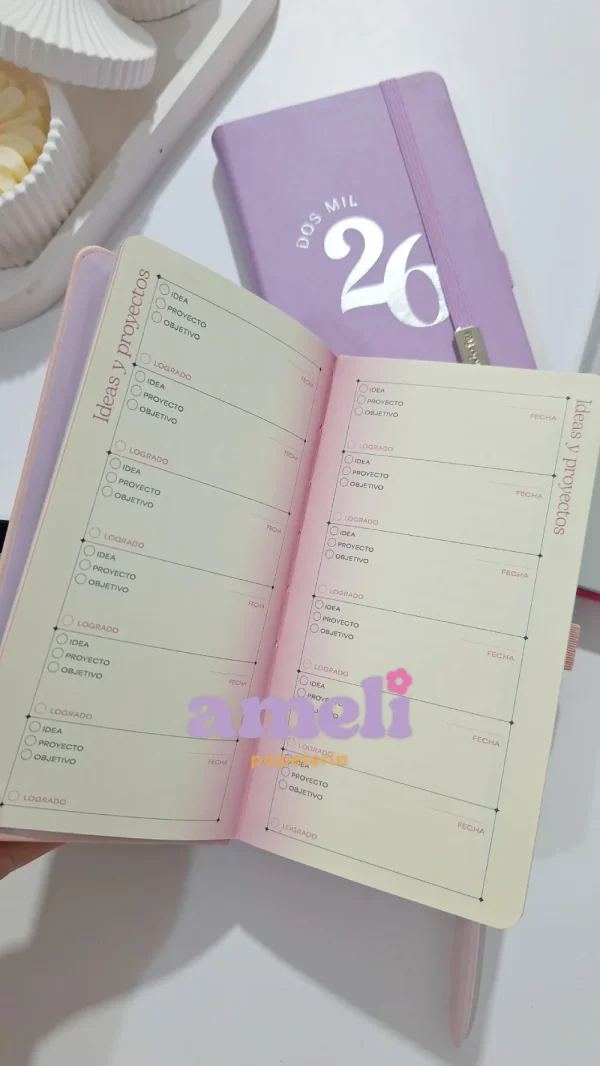 AGENDA PREMIUM CLASSIC SEMANAL POCKE - Imagen 3