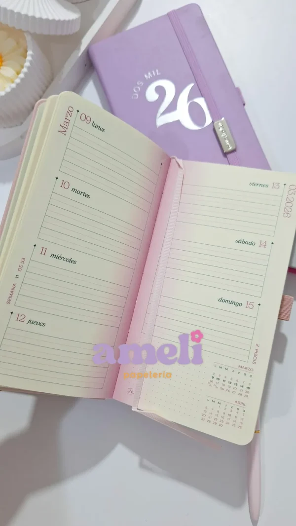 AGENDA PREMIUM CLASSIC SEMANAL POCKE - Imagen 7