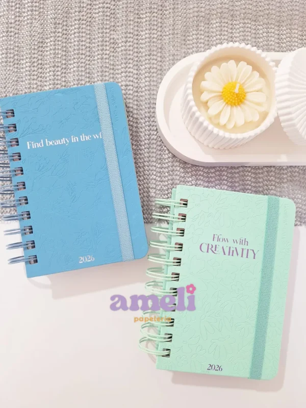 Agenda Gala Mooving Diaria con espiral