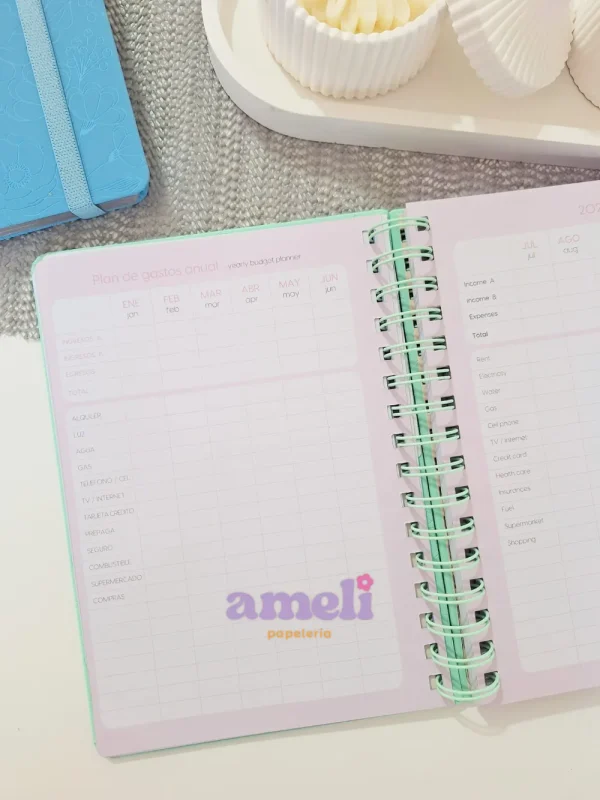 Agenda Gala Mooving semanal con espiral - Imagen 5