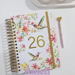 Agenda Mooving 2026 diaria Floral