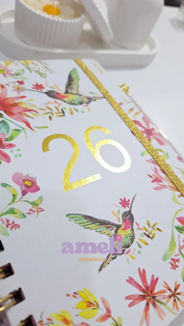 Agenda Mooving 2026 diaria Floral - Imagen 15
