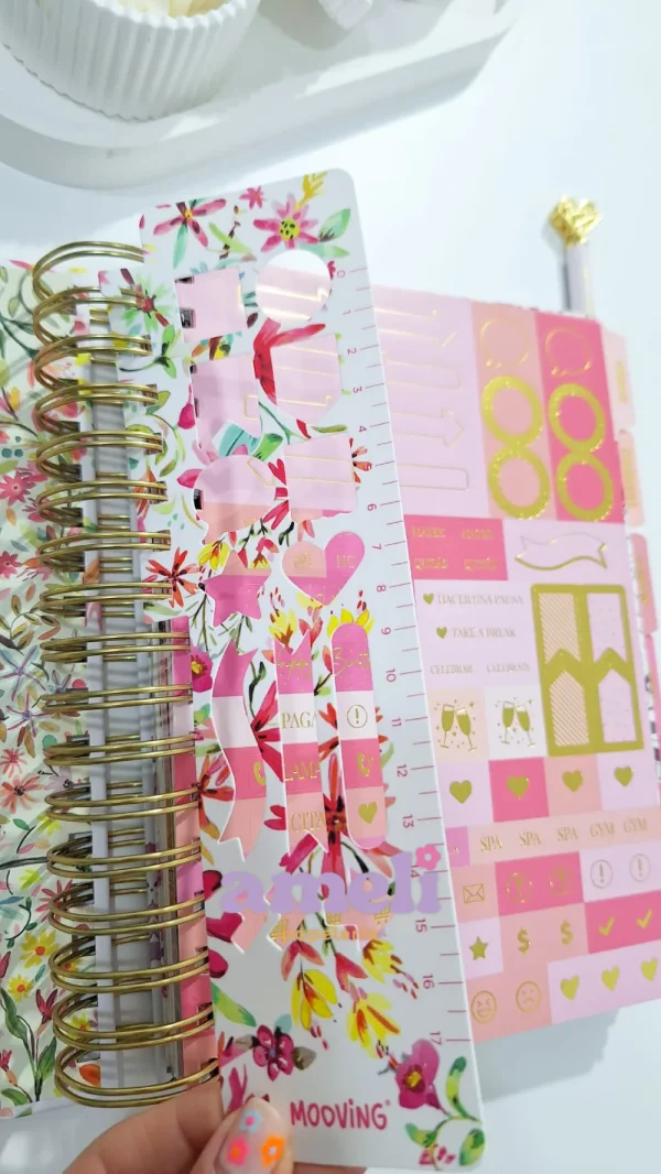 Agenda Mooving 2026 diaria Floral - Imagen 14