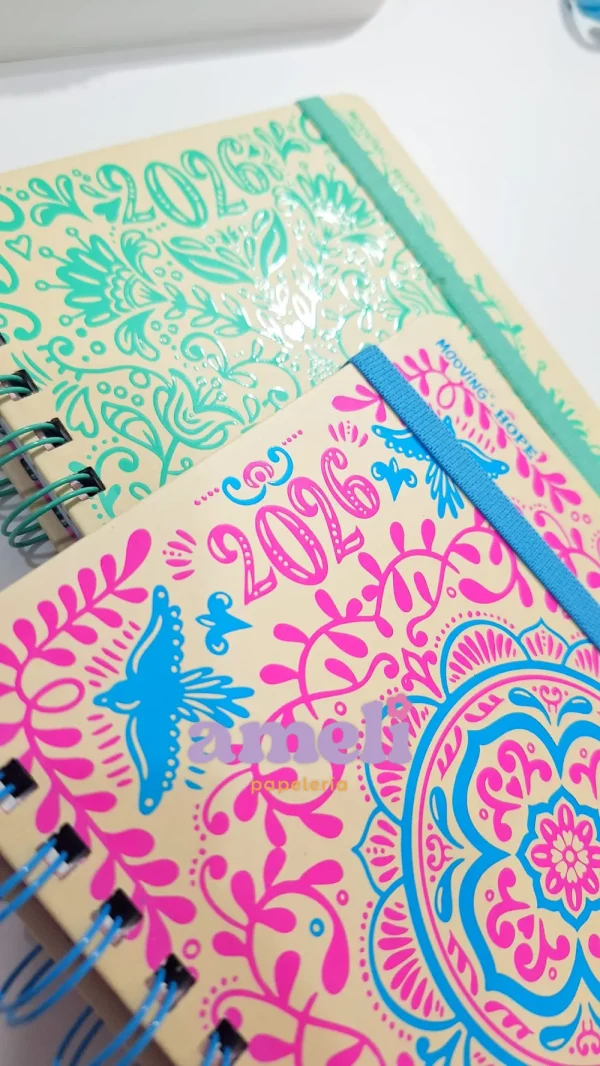 Agenda Mooving 2026 semanal Hope - Imagen 3