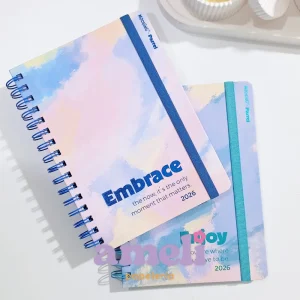Agenda Mooving 2026 semanal Pastel