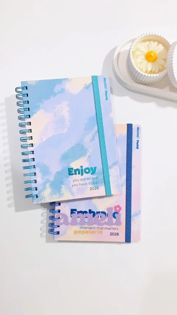 Agenda Mooving 2026 semanal Pastel - Imagen 3