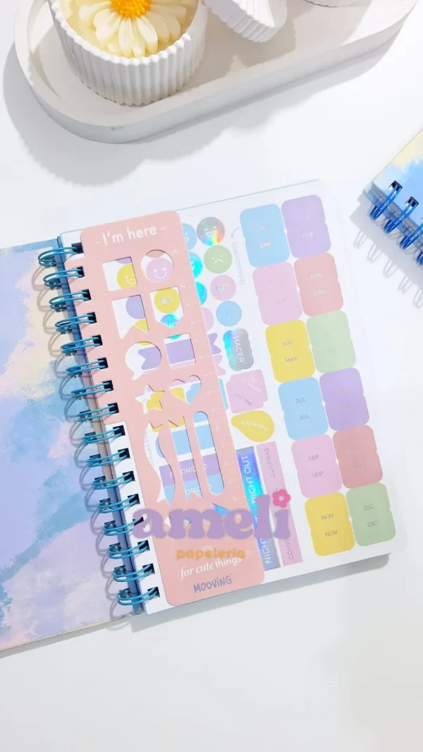 Agenda Mooving 2026 semanal Pastel - Imagen 4