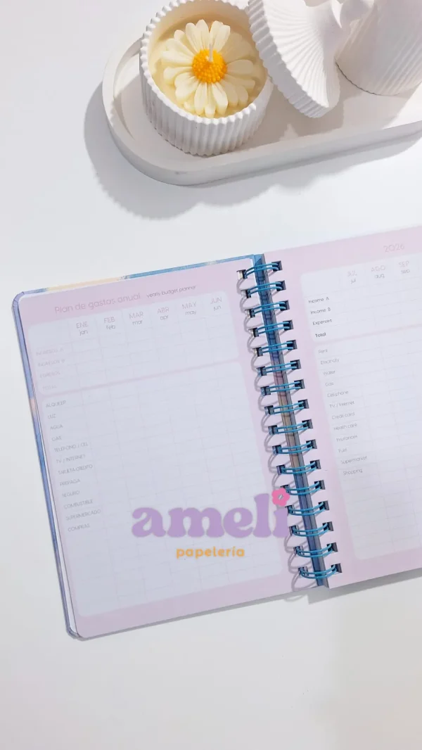 Agenda Mooving 2026 semanal Pastel - Imagen 6