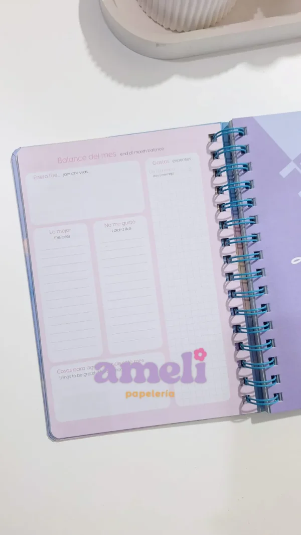 Agenda Mooving 2026 semanal Pastel - Imagen 7