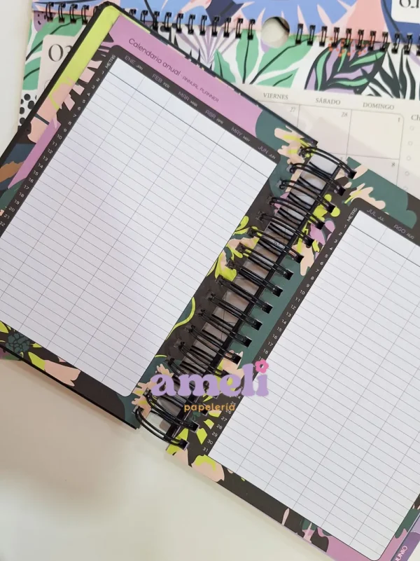 Agenda Mooving diaria Garden  - Imagen 6