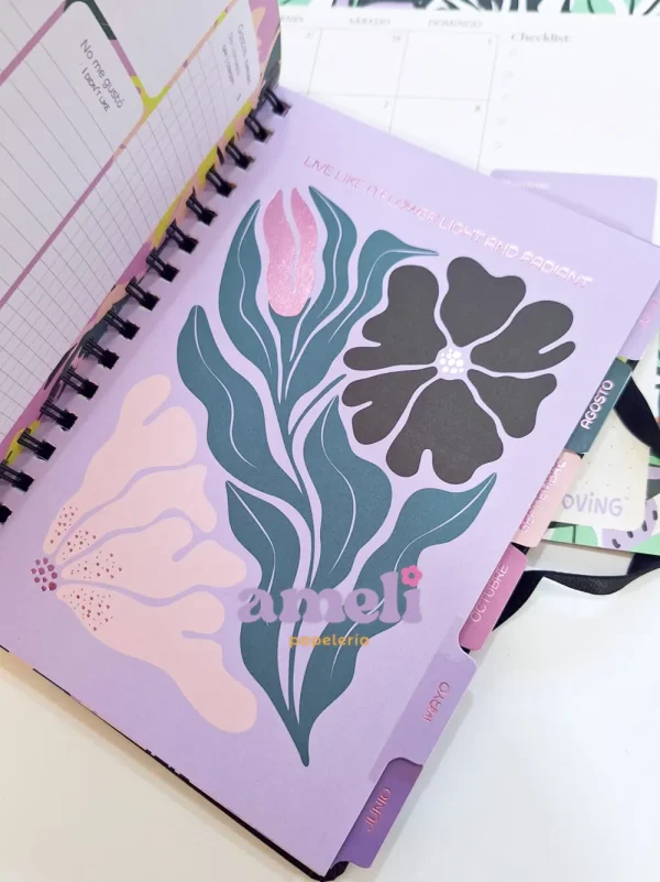 Agenda Mooving diaria Garden  - Imagen 11